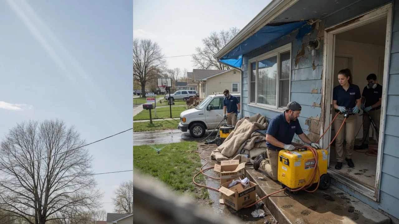 Basement Flood Cleanup in Huntingtown, MD near me